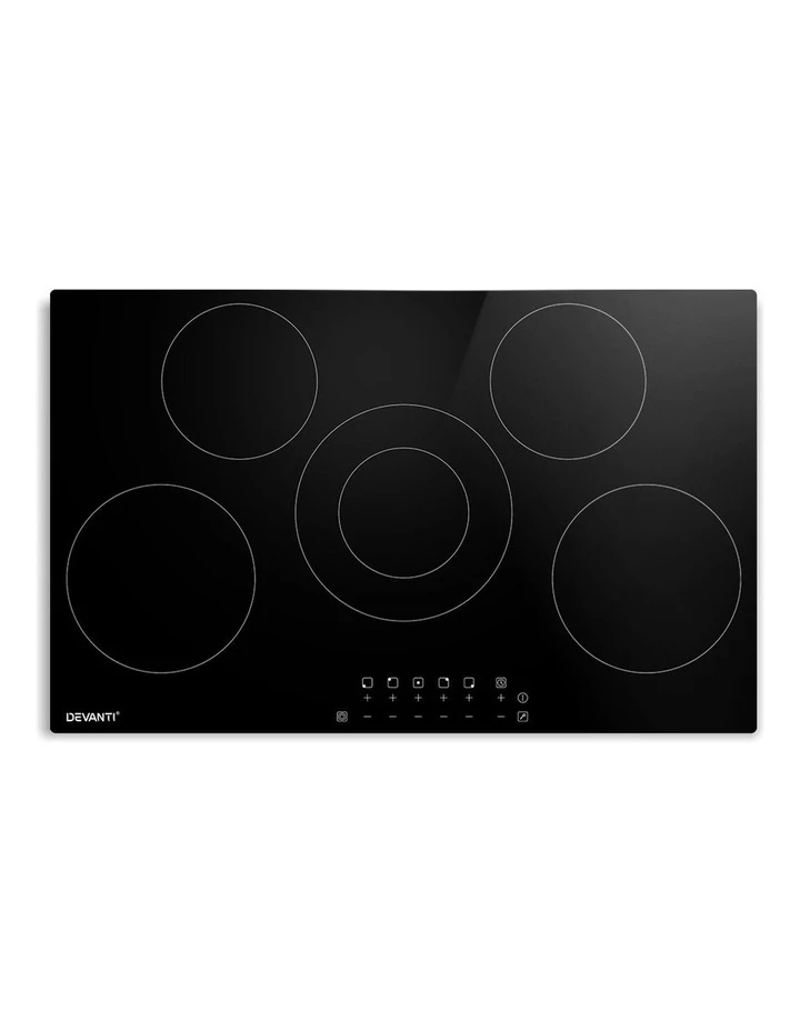 Best Pirce π― Devanti 90cm Ceramic Cooktop Electric Cook Top 5 Burner Stove Hob Touch Control 6-Zones π 1 Best Pirce π― Devanti 90cm Ceramic Cooktop Electric Cook Top 5 Burner Stove Hob Touch Control 6-Zones π