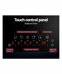 Best Pirce π― Devanti 90cm Ceramic Cooktop Electric Cook Top 5 Burner Stove Hob Touch Control 6-Zones π 11 Best Pirce π― Devanti 90cm Ceramic Cooktop Electric Cook Top 5 Burner Stove Hob Touch Control 6-Zones π -Appliances Sales Store 780367060 6 720x928