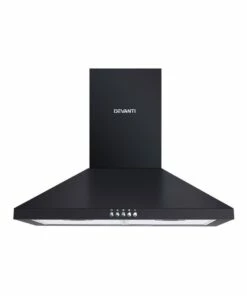 Budget 👏 Devanti Rangehood Range Hood 600mm Filter Included Black Stainless Steel Canopy LED Light Kitc 🔔 -Appliances Sales Store 780389740 3 720x928