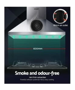 Best Sale π Devanti Range Hood 60cm 600mm Kitchen Canopy Stainless Steel Rangehood Wall Mount π 9 Best Sale π Devanti Range Hood 60cm 600mm Kitchen Canopy Stainless Steel Rangehood Wall Mount π -Appliances Sales Store 780389830 4 720x928
