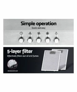 Best Sale π Devanti Range Hood 60cm 600mm Kitchen Canopy Stainless Steel Rangehood Wall Mount π 10 Best Sale π Devanti Range Hood 60cm 600mm Kitchen Canopy Stainless Steel Rangehood Wall Mount π -Appliances Sales Store 780389830 5 720x928