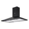 Best Pirce ❤️ Devanti Range Hood Rangehood 90cm 900mm Kitchen Canopy LED Light Wall Mount Black 😍