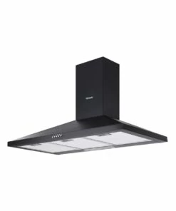 Best Pirce ❤️ Devanti Range Hood Rangehood 90cm 900mm Kitchen Canopy LED Light Wall Mount Black 😍