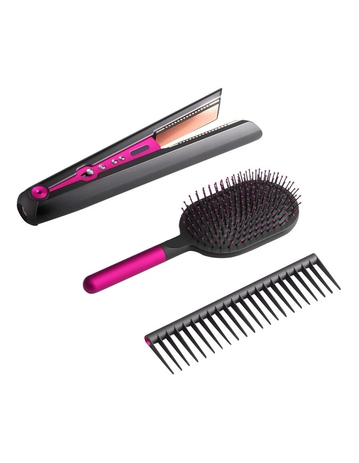 Coupon 🛒 Dyson Special Gift Edition Corrale Black/Fuschia Hair Straightener With Styling Set 371679-01 ✔️ 1 Coupon 🛒 Dyson Special Gift Edition Corrale Black/Fuschia Hair Straightener With Styling Set 371679-01 ✔️