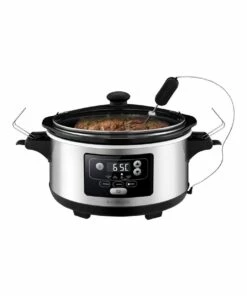 Best Sale π Kambrook Slow Cooker with Temp Control Brushed Stainless Steel KSC655BSS π§¨
