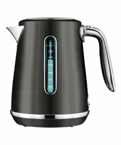 Cheap ✨ Breville The Soft Top Luxe Kettle Black Stainless Steel BKE735BST 🔔