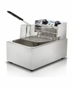Budget ⌛ Devanti Commercial Electric Single Deep Fryer - Silver 🔥