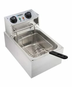 Budget ⌛ Devanti Commercial Electric Single Deep Fryer - Silver 🔥 -Appliances Sales Store 795707020 3 720x928
