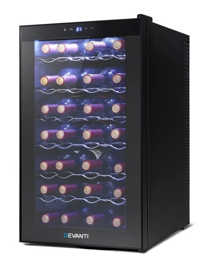 Flash Sale π My Plaza Wine Cooler 28 Bottle Thermoelectric Chiller Storage Fridge Cellar Black π 1 Flash Sale π My Plaza Wine Cooler 28 Bottle Thermoelectric Chiller Storage Fridge Cellar Black π