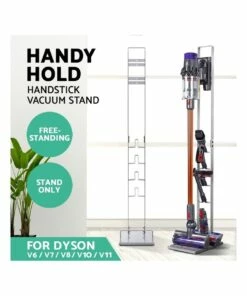Top 10 ✨ My Plaza Freestanding Dyson Vacuum Stand Rack Holder Cordless Handheld Cleaner V6 7 8 V10 V11 Silver ✨ -Appliances Sales Store 795850750 3 720x928
