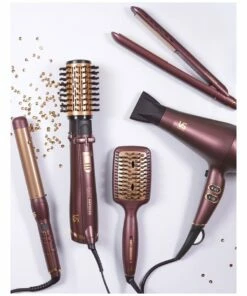 Cheap 🧨 VS Sassoon Frizz Defense Mahogany Gold Curler VSC851A 🔥 -Appliances Sales Store 798343120 7 720x928