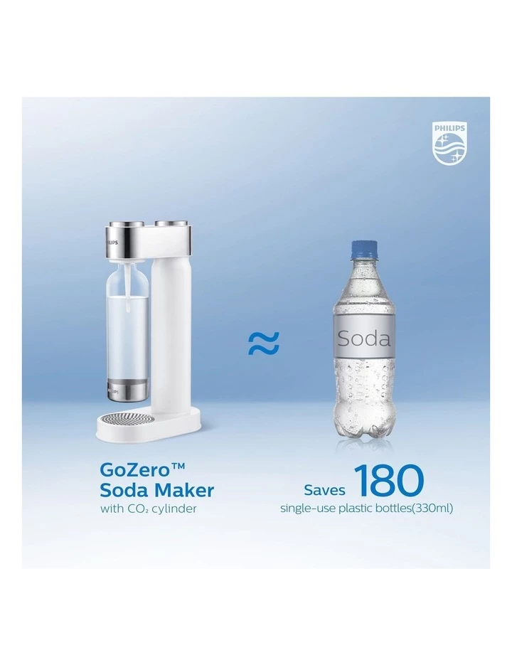 Flash Sale π₯ Philips GoZero White Soda & Sparkling Water Maker ADD4902WH/79 β¨ 7 Flash Sale π₯ Philips GoZero White Soda & Sparkling Water Maker ADD4902WH/79 β¨ - Image 7