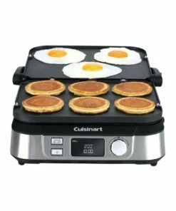 Coupon 🔔 Cuisinart Griddler & Deep Pan Silver GR-5XA ⭐ -Appliances Sales Store 802355590 6 1 720x928