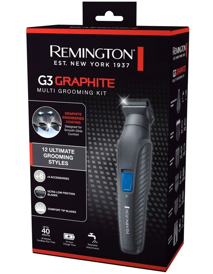 Budget β¨ Remington G3 Graphite Black Multi Grooming Kit PG3000AU π 7 Budget β¨ Remington G3 Graphite Black Multi Grooming Kit PG3000AU π - Image 7