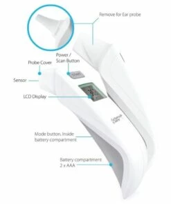 Discount 💯 Cherub Baby 5 in 1 Forehead Ear and Bath Touchless Thermometer 😍 -Appliances Sales Store 805956580 6 720x928