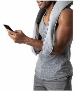 Top 10 😍 Sharper Image Realtouch Shiatsu Wireless Heated Neck and Back Massager Ocean Grey/Rose Gold TSMSWNBX ✨ -Appliances Sales Store 810294490 3 720x928