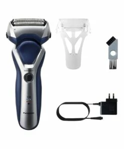 Top 10 👏 Panasonic 3-Blade Rechargeable Wet & Dry Shaver with Slide-Up Trimmer Blue ES-RT37-S541 ✨ -Appliances Sales Store 811303840 4 720x928