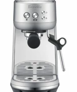 Outlet 👍 Breville The Bambino Coffee Machine Brushed Stainless Steel BES450BSS ⭐