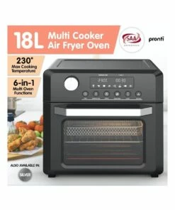 Hot Sale ❤️ Pronti 18l 1500w Electric Air Fryer Multi Cooker Oven Kitchen Appliance Black 😍 -Appliances Sales Store 816573430 3 720x928