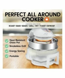 Brand new ⌛ Pronti 17l Digital Turbo Convection Oven Electric Cooker Air Frier 1400w Fat Free Cook 🎉 -Appliances Sales Store 816573520 6 720x928