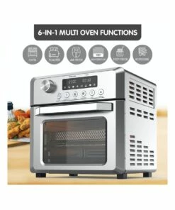 New ✨ Pronti 18l 1500w Electric Air Fryer Multi Cooker Oven Frier Dehydrator Toaster 🤩 -Appliances Sales Store 816573610 3 720x928