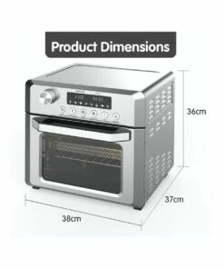 New ✨ Pronti 18l 1500w Electric Air Fryer Multi Cooker Oven Frier Dehydrator Toaster 🤩 -Appliances Sales Store 816573610 6 720x928