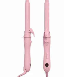 Coupon ⭐ Mermade Hair 25mm Spin Hair Styler Pink 💯
