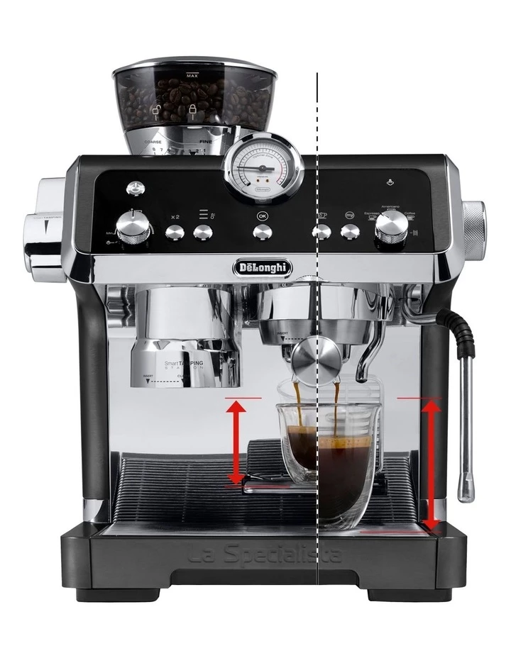 Outlet β€οΈ Delonghi La Specialista Prestigio Manual Pump Coffee Machine Matte/Black EC9355BM π 5 Outlet β€οΈ Delonghi La Specialista Prestigio Manual Pump Coffee Machine Matte/Black EC9355BM π - Image 5