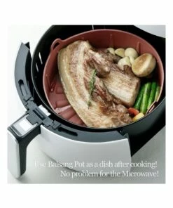 Best Pirce 🎉 Princess Trade Airfryer Reusable Silicone Pot Small - BROWN 🔔 -Appliances Sales Store 826349590 4 720x928