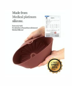 Best Pirce 🎉 Princess Trade Airfryer Reusable Silicone Pot Small - BROWN 🔔 -Appliances Sales Store 826349590 7 720x928