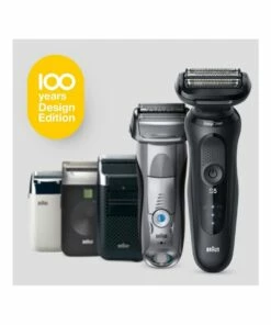 Outlet 😀 Braun Series 5 Black Electric Shaver Design Edition With Black Travel Case MBS5 🔥 -Appliances Sales Store 826797250 3 1 720x928