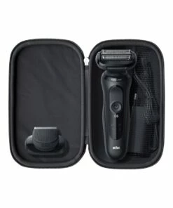 Outlet 😀 Braun Series 5 Black Electric Shaver Design Edition With Black Travel Case MBS5 🔥 -Appliances Sales Store 826797250 4 1 720x928