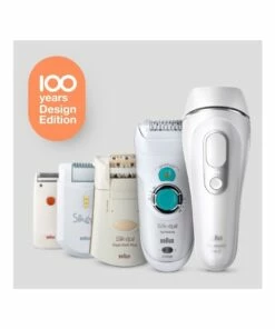 Cheap 🧨 Braun Silk-expert Pro 5 IPL Hair Removal Design Edition White/Silver with White Travel Pouch MBSEP5 😍 -Appliances Sales Store 826797340 3 720x928
