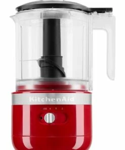 Deals ⌛ KitchenAid Cordless 5 Cup Food Chopper Empire Red KFC519AER ⭐