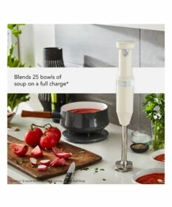Best Sale 👏 KitchenAid Cordless Variable Speed Hand Blender Almond Cream 5KHBBV83AAC 💯 -Appliances Sales Store 826968610 4 720x928
