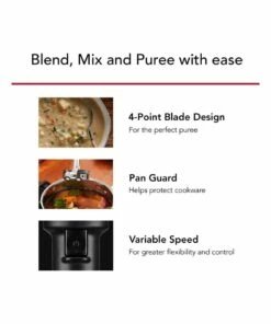 Best Sale 👏 KitchenAid Cordless Variable Speed Hand Blender Almond Cream 5KHBBV83AAC 💯 -Appliances Sales Store 826968610 5 720x928