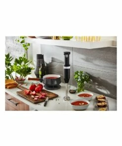 Best Sale ❤️ KitchenAid Cordless Variable Speed Hand Blender Matte Black 5KHBBV83ABM 🎉 -Appliances Sales Store 826968700 6 720x928