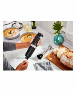 Best Sale ❤️ KitchenAid Cordless Variable Speed Hand Blender Matte Black 5KHBBV83ABM 🎉 -Appliances Sales Store 826968700 7 720x928