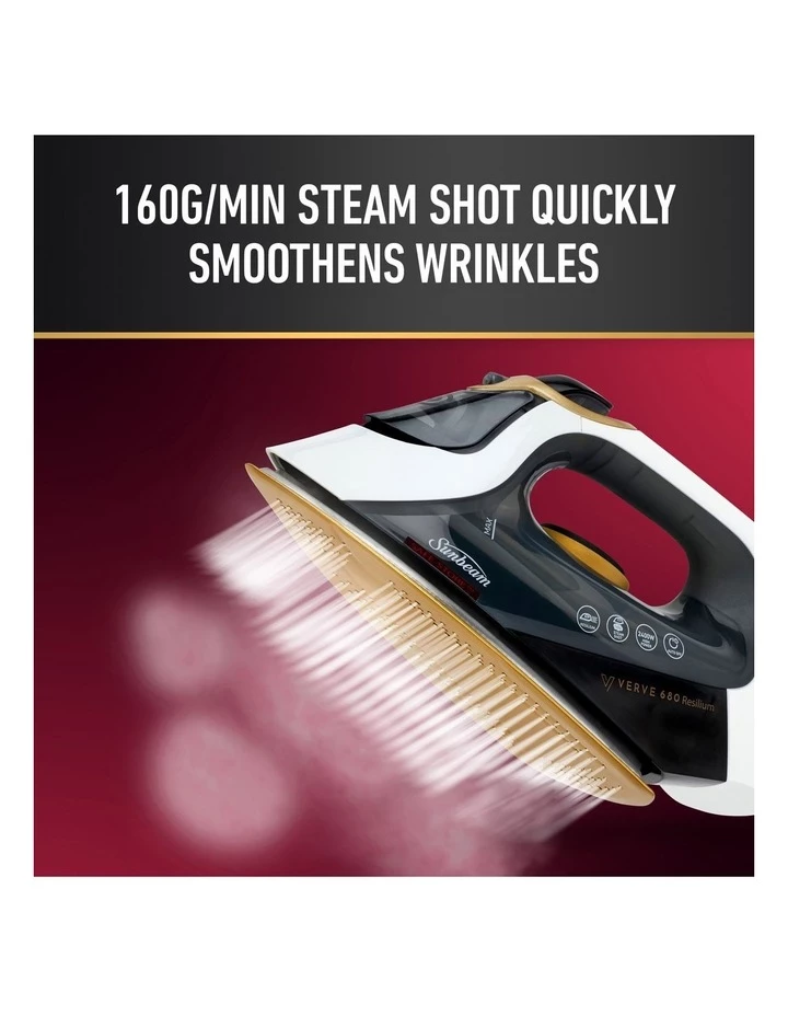 Best Pirce π Sunbeam Verve 680 Resilium White Steam Iron SRA6800 π 3 Best Pirce π Sunbeam Verve 680 Resilium White Steam Iron SRA6800 π - Image 3