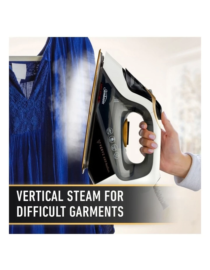 Best Pirce π Sunbeam Verve 680 Resilium White Steam Iron SRA6800 π 4 Best Pirce π Sunbeam Verve 680 Resilium White Steam Iron SRA6800 π - Image 4