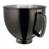 Discount ⭐ KitchenAid 4.7L Tilt Head Stand Mixer PVD Bowl Black 5KSM5SSBRB 🛒