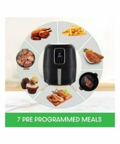 Deals 🔥 Kitchen Couture Digital Air Fryer 7L Black LED Display Healthy Oil Free Cooking ⌛ -Appliances Sales Store 830763370 3 720x928