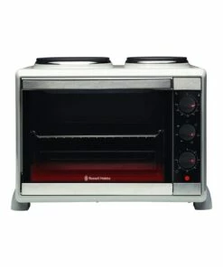 Buy ❤️ Russell Hobbs Compact Kitchen Toaster Oven Stailess Steel ⌛