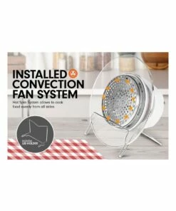 Cheapest 🎁 Pronti 17L Digital Turbo Convection Oven Electric Cooker Air Fryer 1400W Heater 🛒 -Appliances Sales Store 835436710 5 720x928