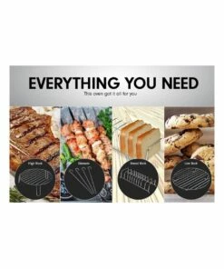 Brand new 🌟 Pronti 17L Family Turbo Convection Oven Broiler Cooker - A18 Black 🎉 -Appliances Sales Store 835436800 6 720x928