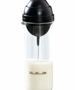 Budget β€οΈ Leaf & Bean Electronic Milk Frother with Glass Jug Clear/Black DLE0089 β