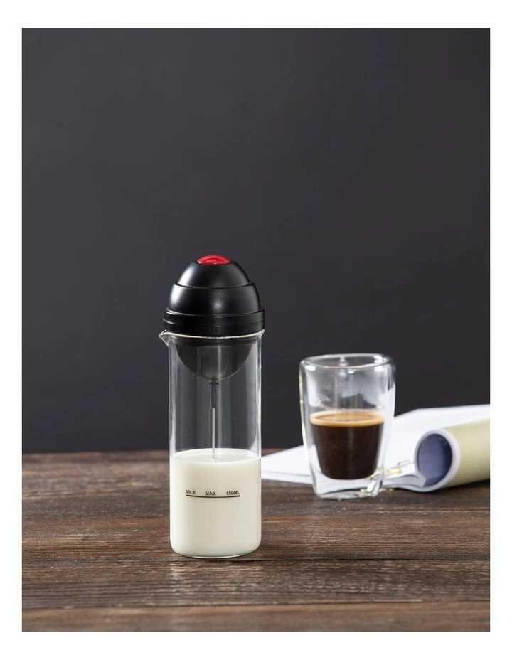 Budget ❤️ Leaf & Bean Electronic Milk Frother with Glass Jug Clear/Black DLE0089 ⌛ 2 Budget ❤️ Leaf & Bean Electronic Milk Frother with Glass Jug Clear/Black DLE0089 ⌛ - Image 2