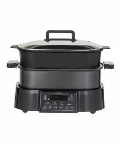 New π MasterPro The Ultimate Steamer & Multi Cooker Black MPSTEAMMULTI βοΈ