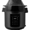 Best Pirce 👏 Healthy Choice 6L Air Fryer/Pressure Multi/Slow Cooker for Chips/Meat/Rice BLK 🔔