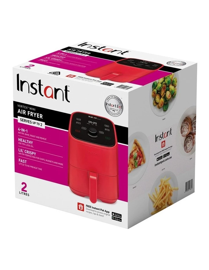 Cheapest π Instant Pot Vortex 2L Red Mini Air Fryer π 4 Cheapest π Instant Pot Vortex 2L Red Mini Air Fryer π - Image 4